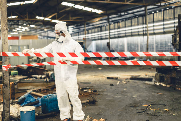 Professional Hoarding Cleanup technician working in Liverpool, NY